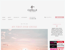 Tablet Screenshot of itscamilleco.com